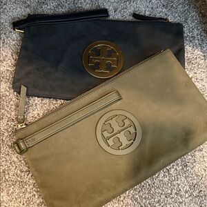 Tory Burch olive OR black wristlet - Blk Friday exclusive